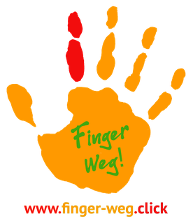 Finger Weg Logo DKSB